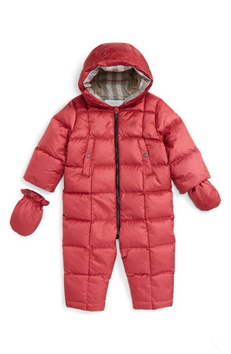 baby girl burberry baby|burberry snowsuit baby girl.